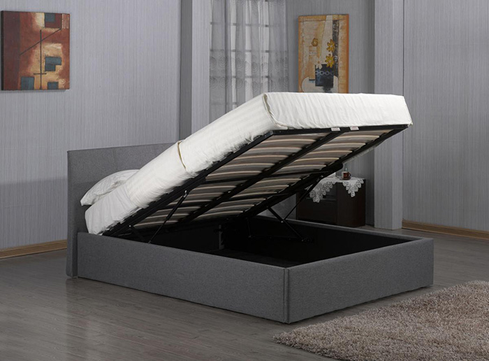 Fusion Fabric Storage Bed From